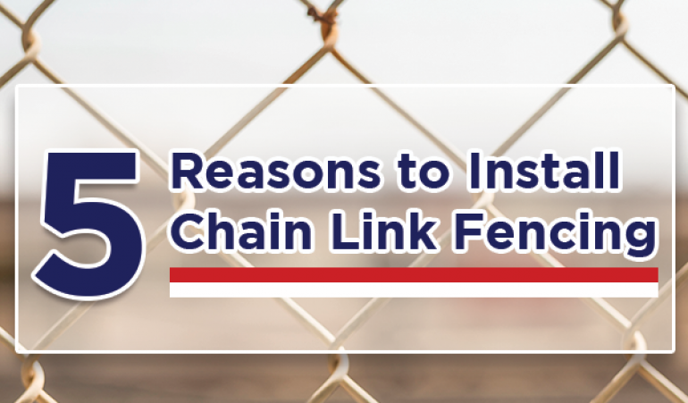 5 Reasons to Install Chain Link Fencing
