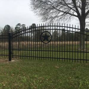 Control Business Access with an Iron Gate - Texas Fence and Iron