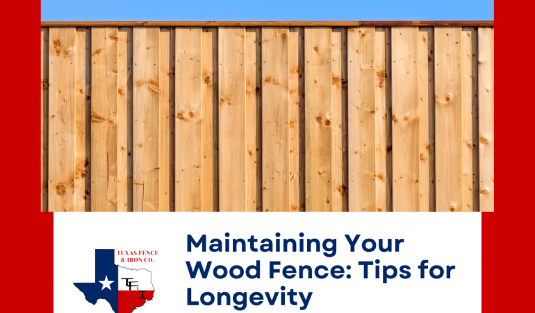 Maintaining Your Wood Fence: Tips for Longevity